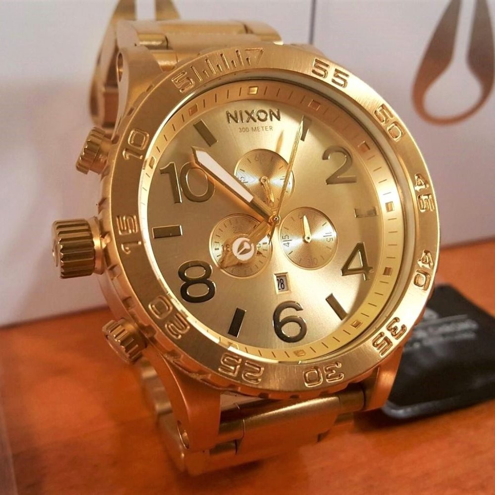 Nixon 51-30 Chrono All Gold, Men's Watch